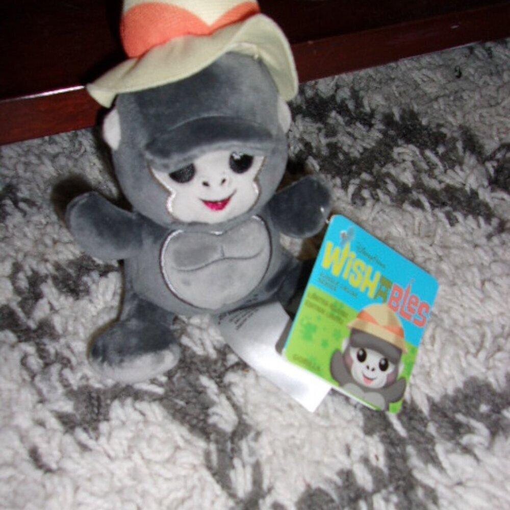 Disney Parks Jungle Cruise Wishables Series Gorilla New with tags